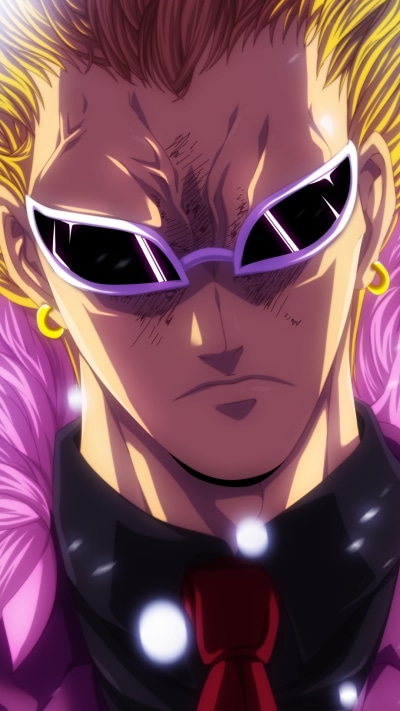 Anime One Piece, Donquixote Rosinante, Donquixote Doflamingo, 1080x1920