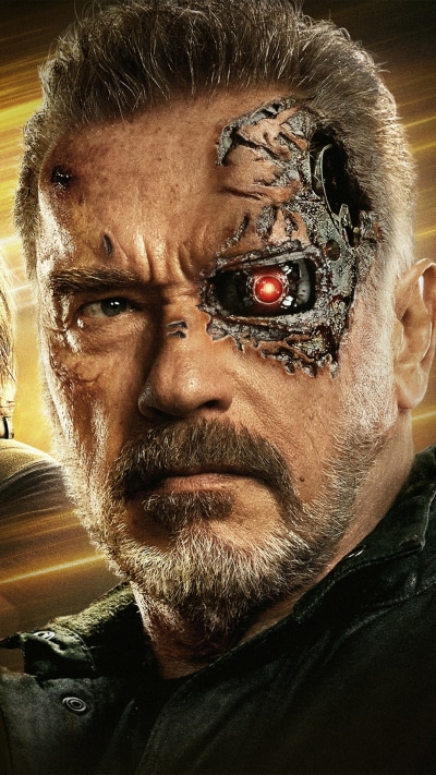 Movie Terminator: Dark Fate, Arnold Schwarzenegger, 1080x1920