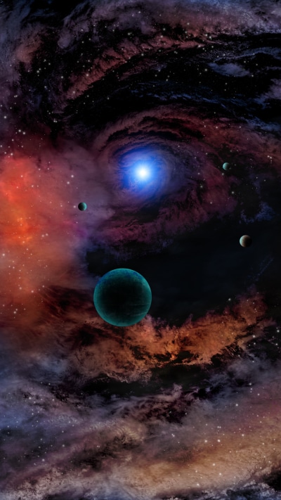 Sci Fi Planets, 1080x1920