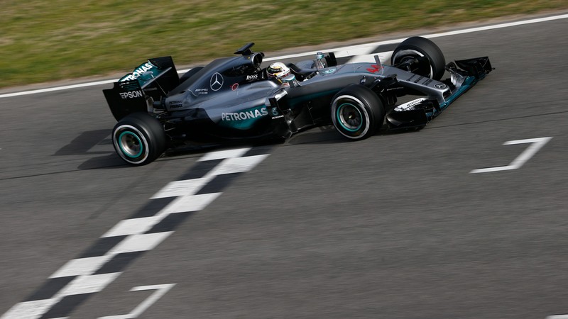Mercedes AMG F1 W07, Hybrid, Formula 1, testing, LIVE from Barcelona, F1