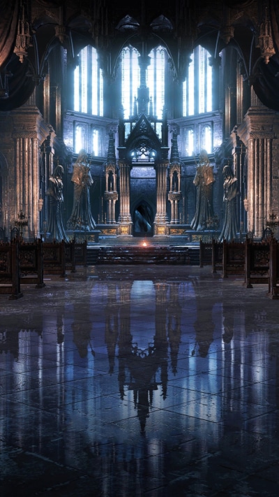 Video Game Dark Souls III, Altar, Cathedral, Dark Souls, Gothic, 1080x1920