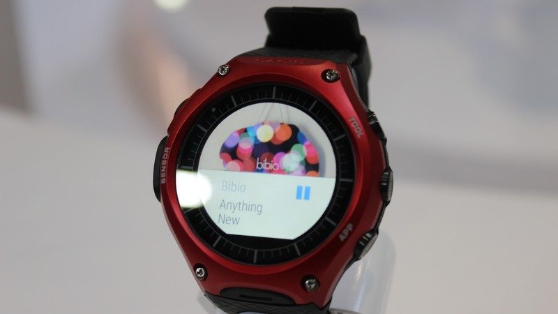 Casio WSD f10, smart watch, CES 2016