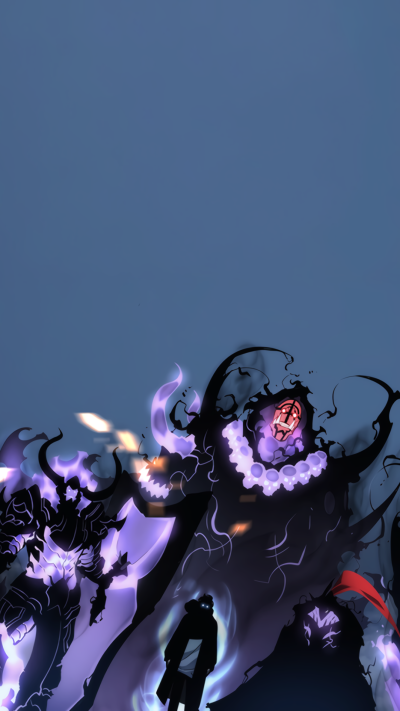 Anime Solo Leveling, Sung Jin-Woo, 1080x1920