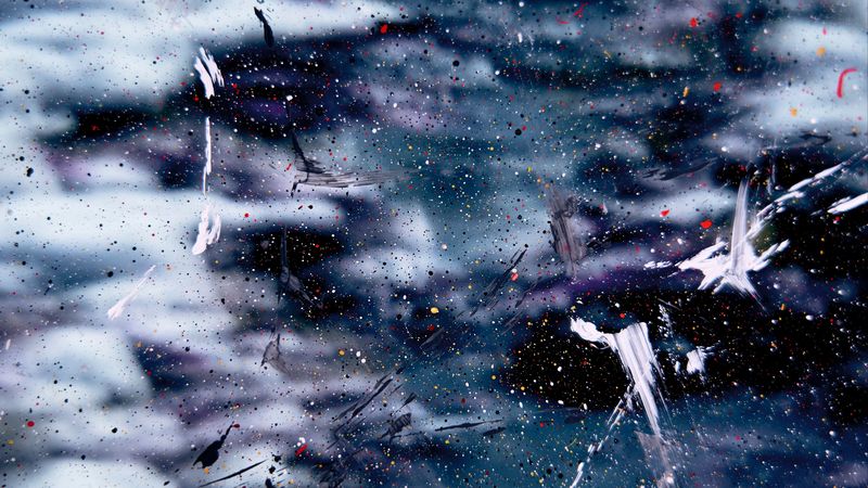 abstraction, splashes, stains, 4k