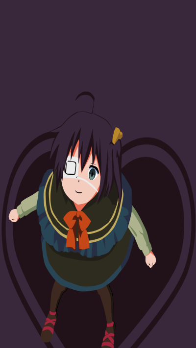 Anime Love, Chunibyo and Other Delusions, Chūnibyō Demo Koi Ga Shitai!, Rikka Takanashi, 1080x1920