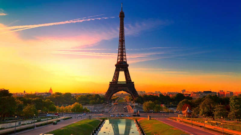 Eiffel Tower, Paris, France, Tourism, Travel
