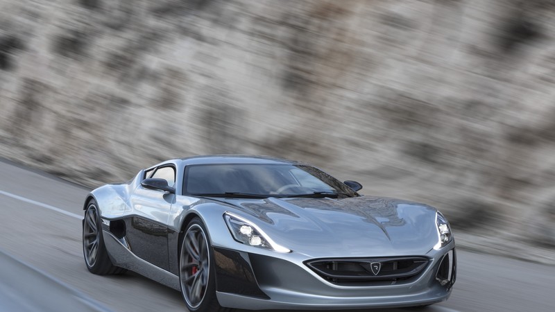 Rimac Concept One, Geneva Auto Show 2016, ultra-light super car, sport car, silver