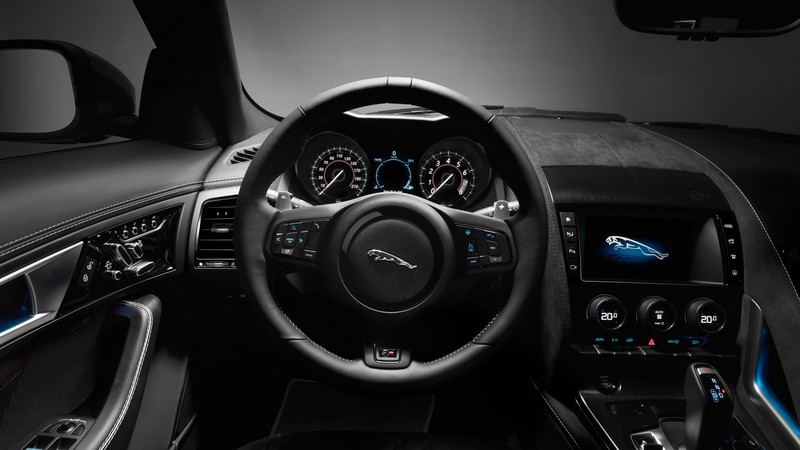 Jaguar F-Type SVR, Geneva Auto Show 2016, roadster, interior