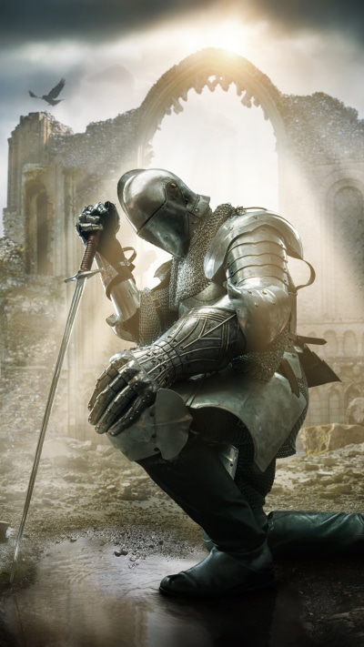 Fantasy Knight, Warrior, Sword, Armor, 1080x1920