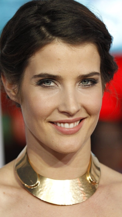 Celebrity Cobie Smulders, Blue Eyes, Actress, Face, Canadian, Black Hair, 1080x1920