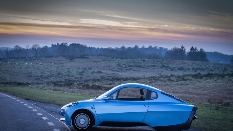 Riversimple Rasa, hydrogen-powered city car, hydrogen, blue