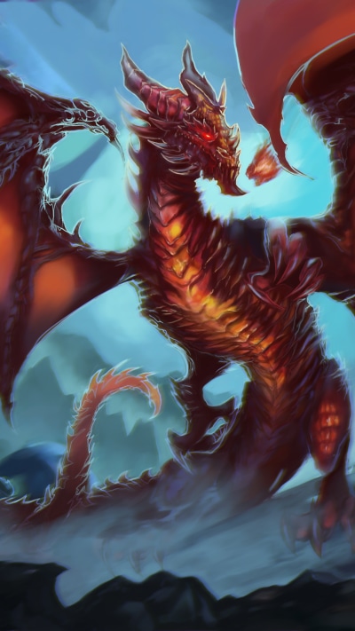 Fantasy Dragon, 1080x1920