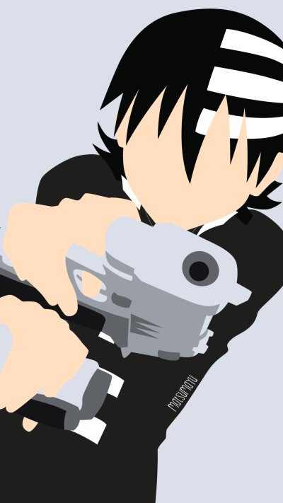 Anime Soul Eater, Death The Kid, 1080x1920