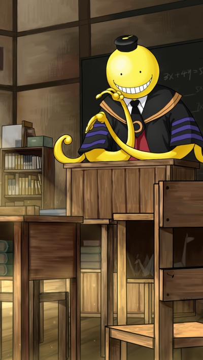 Anime Assassination Classroom, Koro-sensei, 1080x1920