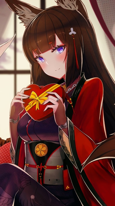 Anime Azur Lane, Amagi (Azur Lane), 1080x1920