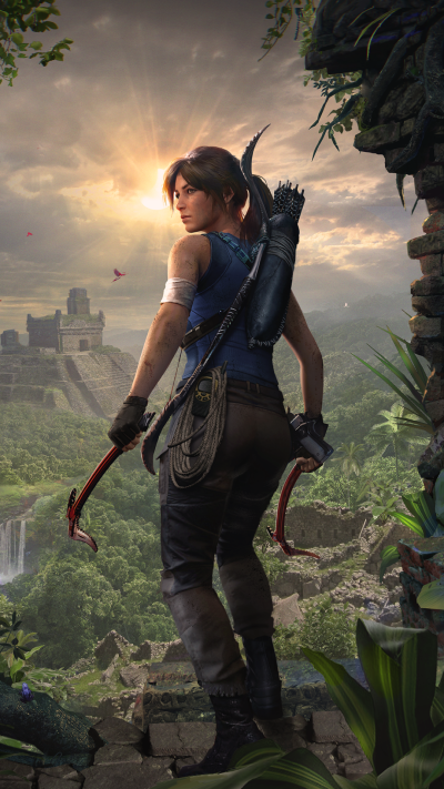 Video Game Shadow of the Tomb Raider, Lara Croft, Tomb Raider, 1080x1920