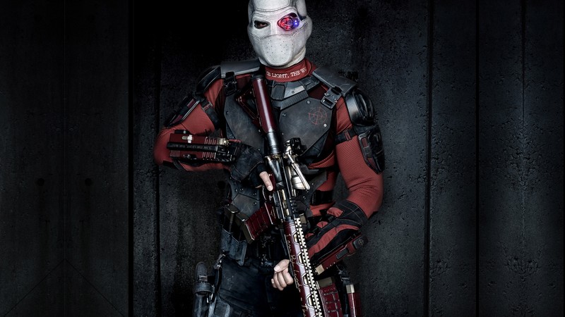 Deadshot, Suicide Squad, Will Smith, mask