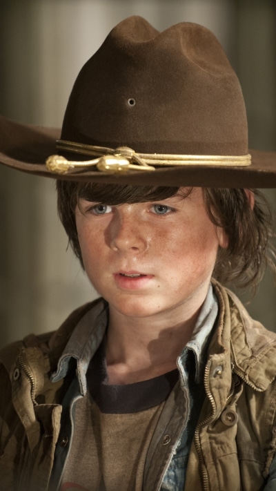 TV Show The Walking Dead, Chandler Riggs, Carl Grimes, 1080x1920