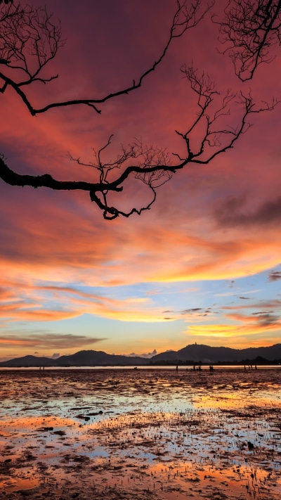 Earth Sunset, Sky, Landscape, Nature, Cloud, 1080x1920