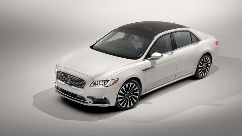 Lincoln Continental, North American International Auto Show 2016, sedan, luxury, white