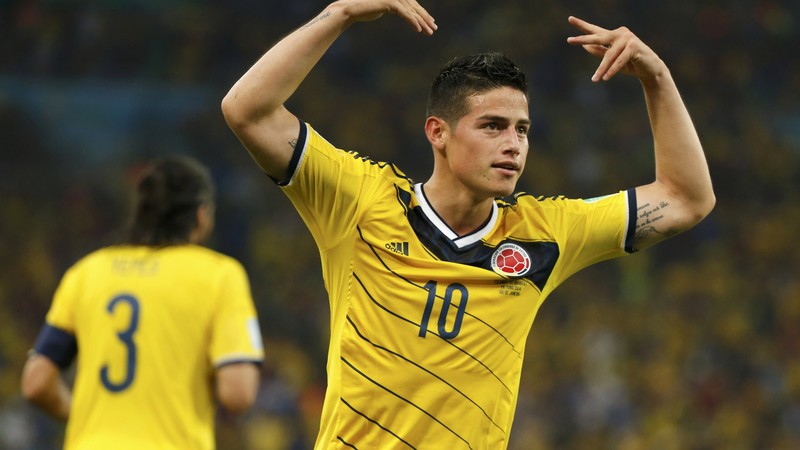 Football, James Rodríguez, The best players 2015, FIFA World Cup, Real Madrid, footballer, James David Rodríguez Rubio