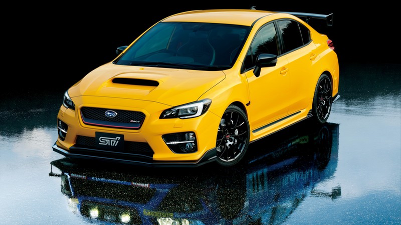 Subaru WRX STI S207, Yellow edition, Tokyo Motor Show