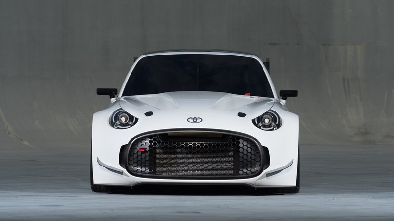 Toyota S-FR Racing, Tokyo Motor Show 2016, sport car, white