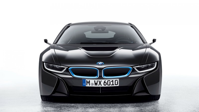 BMW i8, CES 2016, Hybrid, black