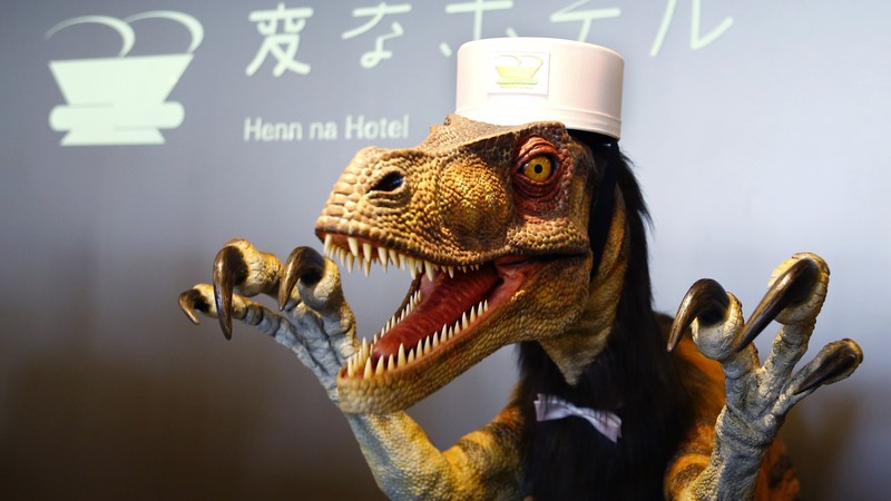 The robot raptor, Robot Hotel
