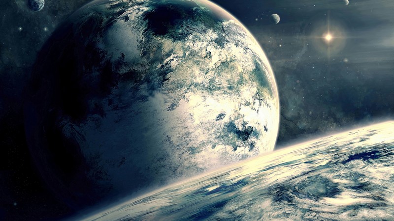 Exoplanet, Planet, space, stars