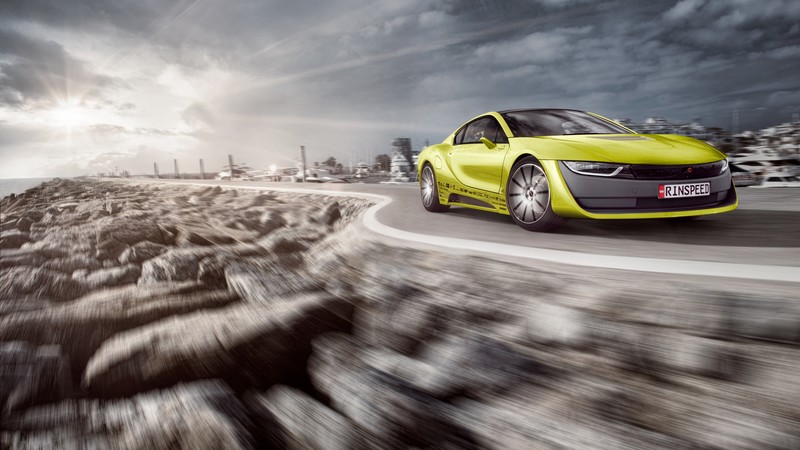 Rinspeed Etos, CES 2016, Electric Car, yellow