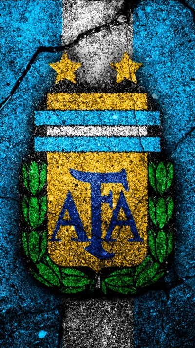 Sports Argentina national football team, Soccer, Logo, Argentina, Emblem, 1080x1920