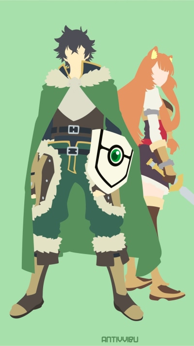 Anime The Rising of the Shield Hero, Raphtalia (The Rising Of The Shield Hero), Naofumi Iwatani, 1080x1920
