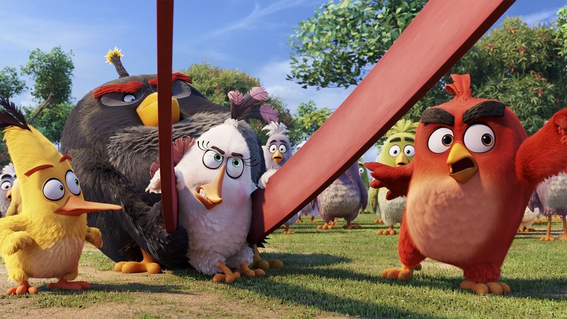 Angry Birds Movie, chuck, red, bomb, Best Animation Movies of 2016