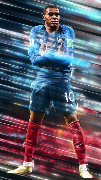 Sports Kylian Mbappé, French, Soccer, 1080x1920