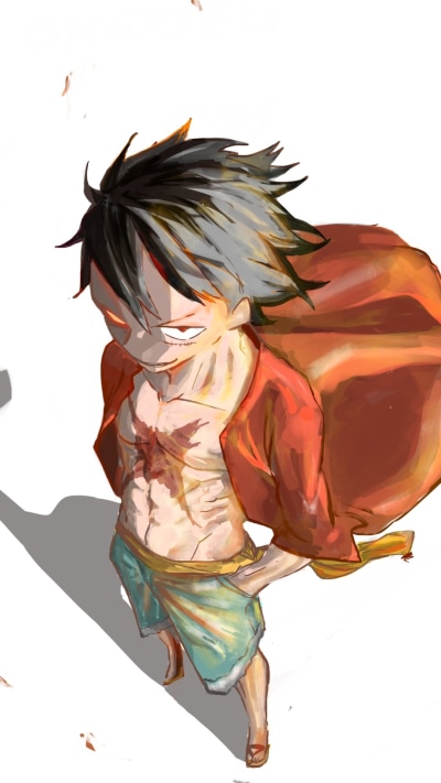 Anime One Piece, Monkey D. Luffy, 1080x1920