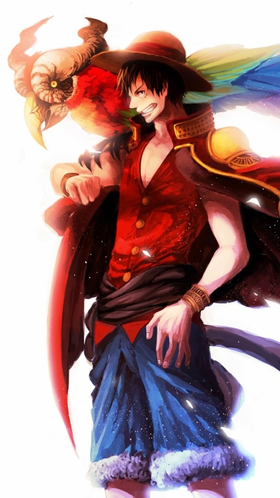 Anime One Piece, Monkey D. Luffy, 1080x1920