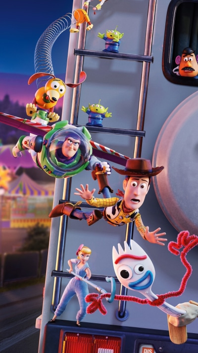 Movie Toy Story 4, Buzz Lightyear, Woody (Toy Story), 1080x1920