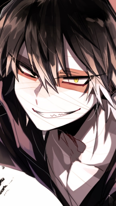 Anime Angels Of Death, Black Hair, Yellow Eyes, Satsuriku No Tenshi, Zack (Angels Of Death), 1080x1920