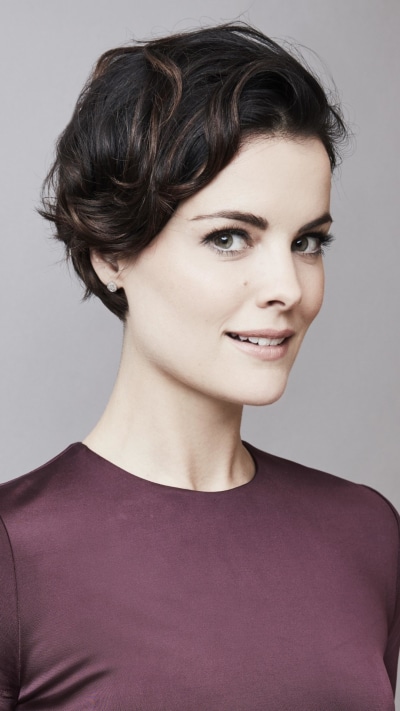Celebrity Jaimie Alexander, Brunette, Actress, Green Eyes, Smile, Short Hair, 1080x1920