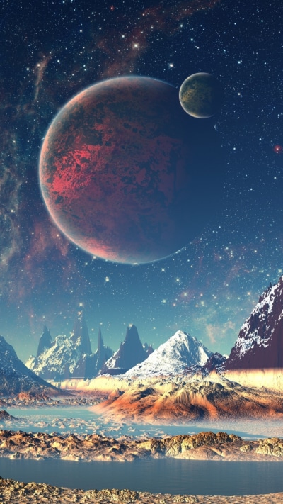 Wallpaper ID 393604 Sci Fi Landscape Phone Wallpaper 1080x1920 