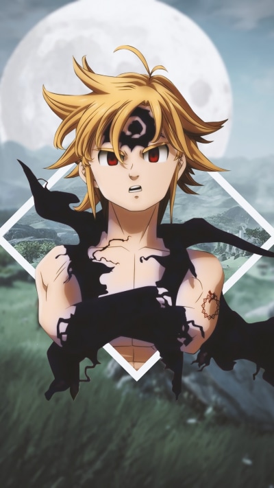 Anime The Seven Deadly Sins, Meliodas (The Seven Deadly Sins), 1080x1920