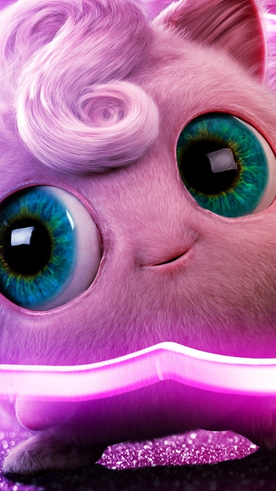 Movie Pokémon Detective Pikachu, Jigglypuff (Pokémon), 1080x1920