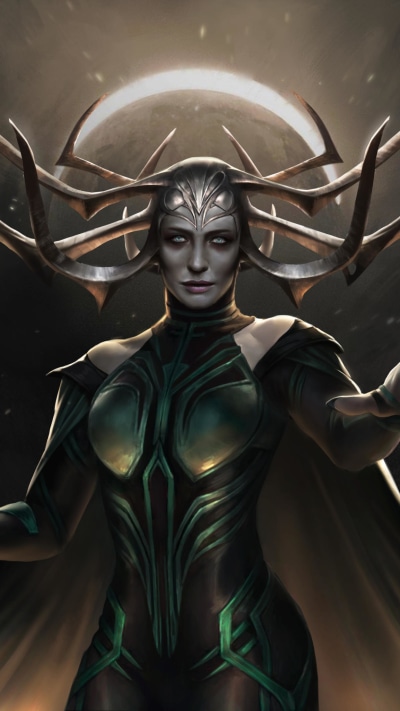 Movie Thor: Ragnarok, Hela (Marvel Comics), 1080x1920