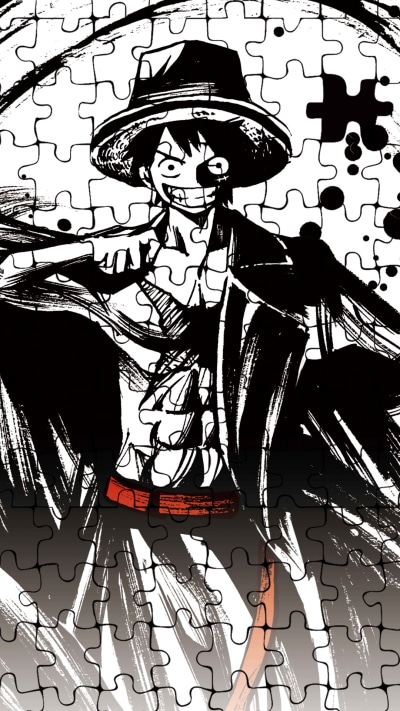 Anime One Piece, Monkey D. Luffy, 1080x1920