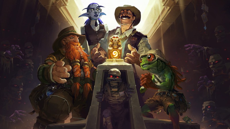 HearthStone — League of Explorers, Best games, fantasy, game, PC, Apple, Android