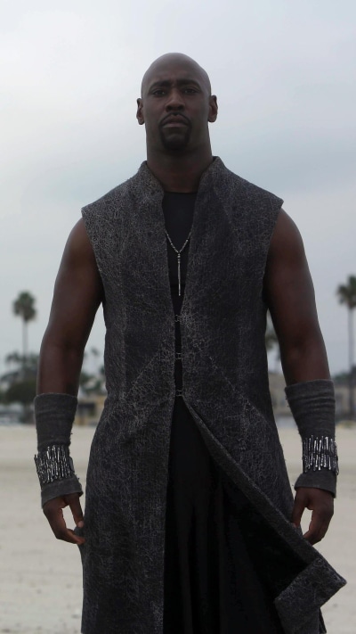 TV Show Lucifer, D.B. Woodside, Tom Ellis, 1080x1920
