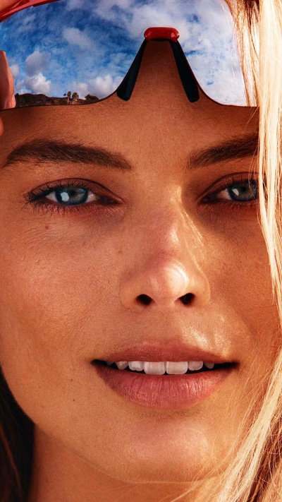 Celebrity Margot Robbie, Face, Actress, Sunglasses, Blue Eyes, 1080x1920