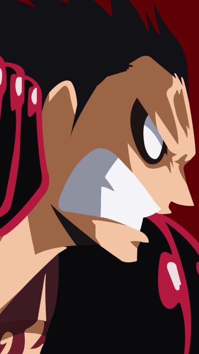 Anime One Piece, Monkey D. Luffy, Gear Fourth, 1080x1920