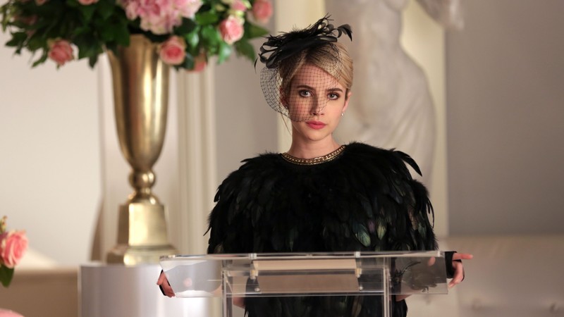 Scream Queens, Best TV series, Emma Roberts